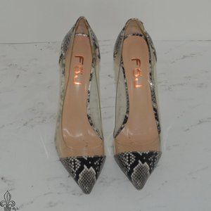 🐍F5J Snake skin heel🐍